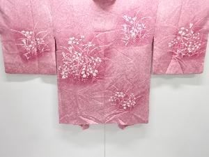 草花模様絵羽織